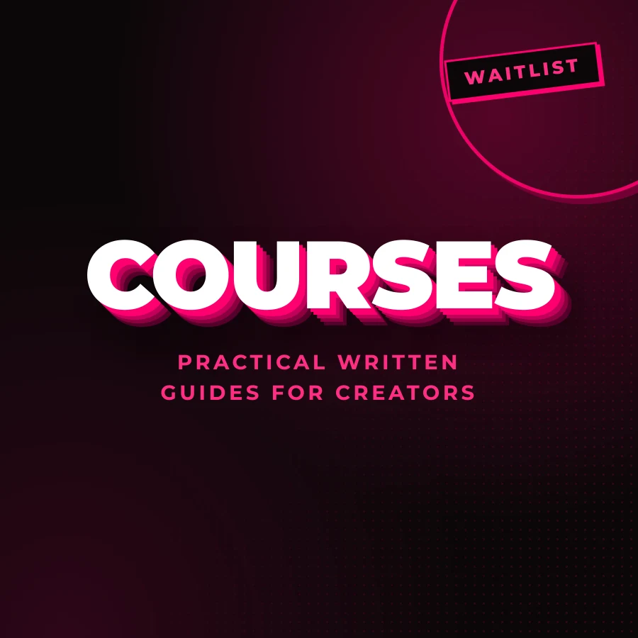 Creator Courses